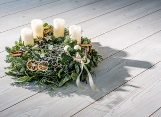 Wieniec adwentowy- przedsmak świąt we wnętrzu domu.