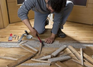 Zalana podłoga, czyli jak to naprawić?