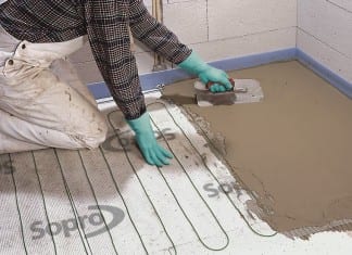 Zimowe ciepło pod stopami, czyli kilka słów o montażu elektrycznych mat grzewczych w domowej łazience